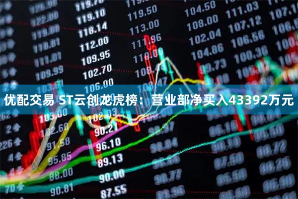 优配交易 ST云创龙虎榜：营业部净买入43392万元