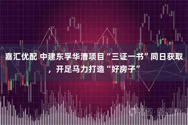嘉汇优配 中建东孚华漕项目“三证一书”同日获取，开足马力打造“好房子”