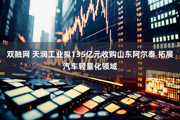 双融网 天润工业拟135亿元收购山东阿尔泰 拓展汽车轻量化领域