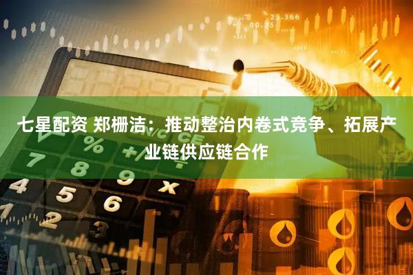 七星配资 郑栅洁：推动整治内卷式竞争、拓展产业链供应链合作
