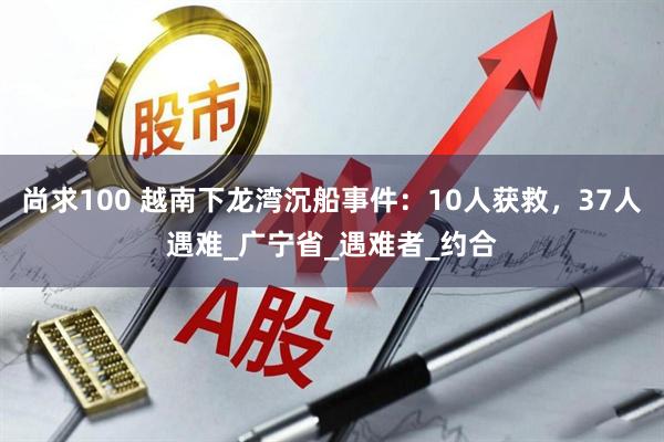 尚求100 越南下龙湾沉船事件：10人获救，37人遇难_广宁省_遇难者_约合